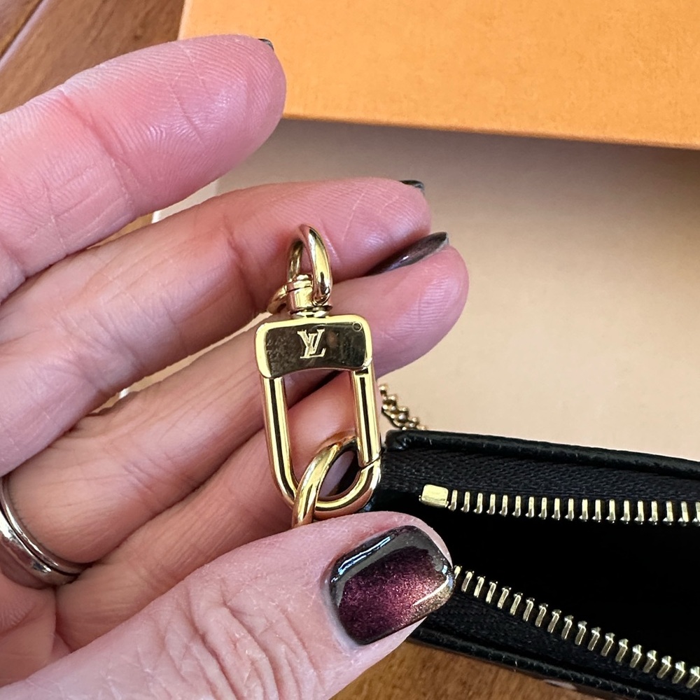 Louis Vuitton Empreinte Monogram Giant Mini Pochette Accessories Black - Picture 8 of 14